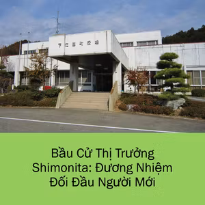 Bầu Cử Thị Trưởng Shimonita: Đương Nhiệm Đối Đầu Người Mới