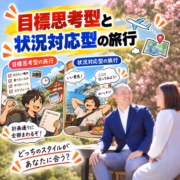 ＃59目標思考型と状況対応型の旅行