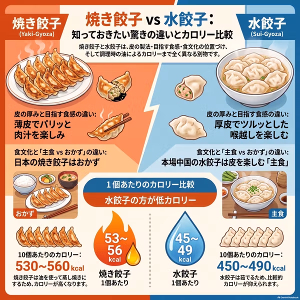 【音声解説】焼き餃子の正体は昨日の残り物？水餃子との違いからホワイト餃子・ご当地餃子の進化まで