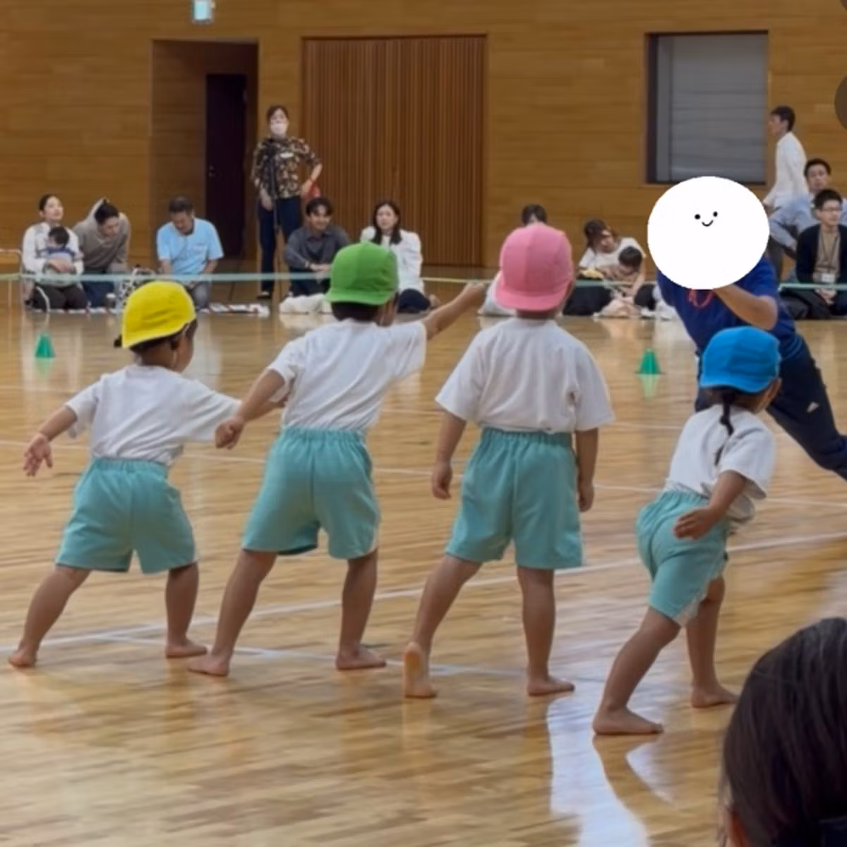 転園して初めての運動会✨母…涙😢【モンテ園】