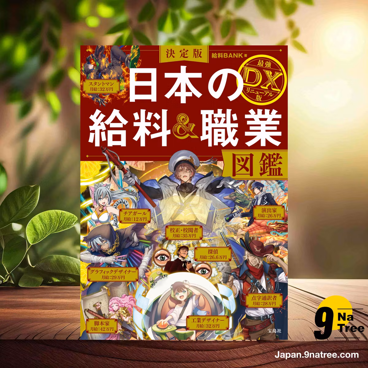                     [レビュー] 決定版 日本の給料＆職業図鑑 最強DXリニューアル版 (給料BANK) 要約した.                