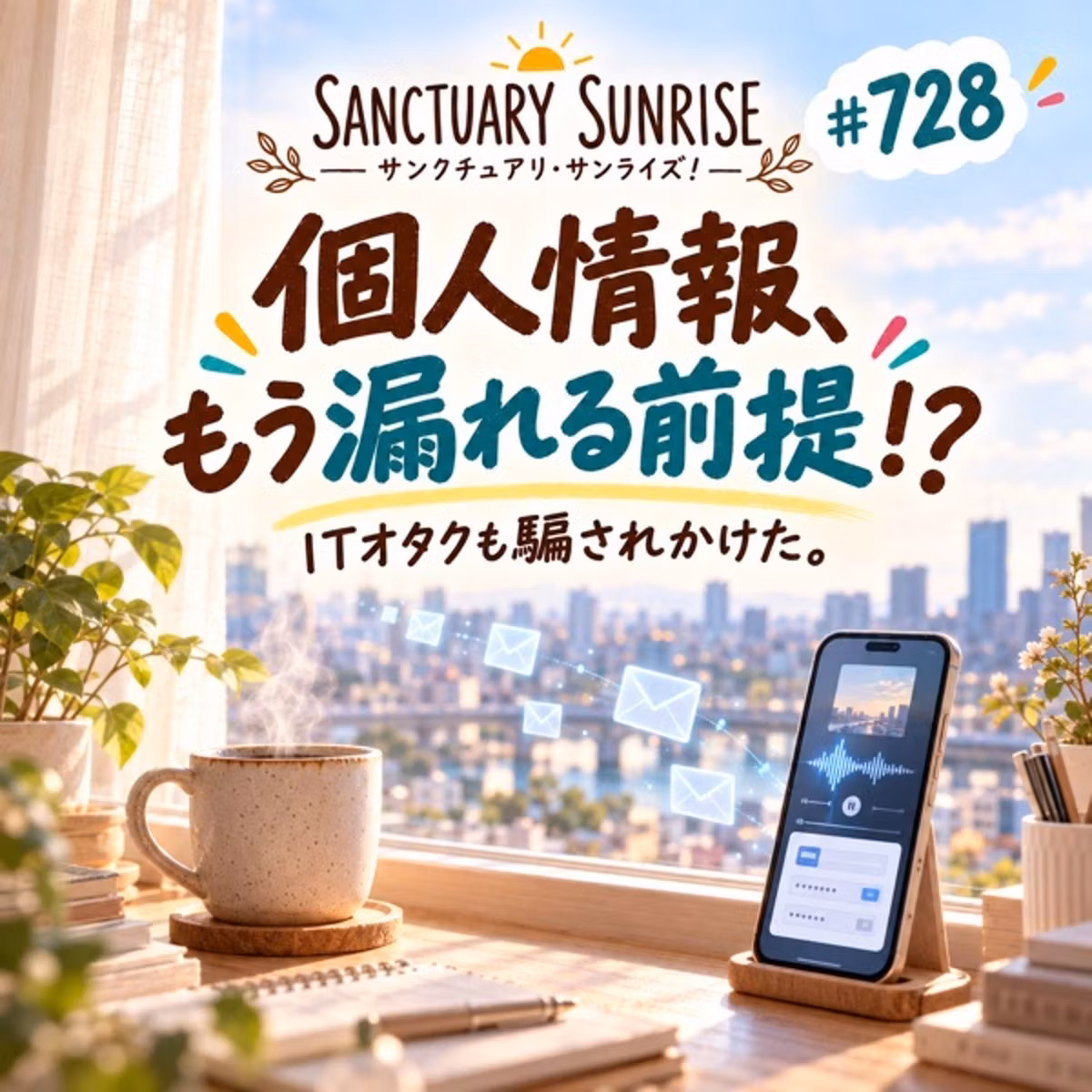 #728 個人情報、漏れる前提！？ITオタクも騙されかけた。