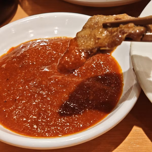秘伝の辛みそ🌶️日高屋　30円のシアワセ