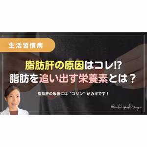 【脂肪肝の真実】改善に必要なのは“コリン”だった！？