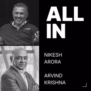 Arvind Krishna & Nikesh Arora: Quantum Threat, Open vs Frontier AI, AI Cyber Warfare & SaaS Collapse