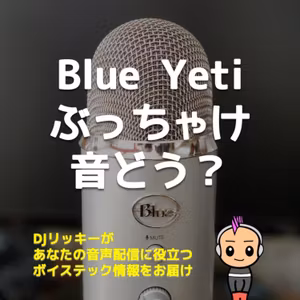 Blue Yetiのマイクってぶっちゃけどうなの？【２年愛用した感想】