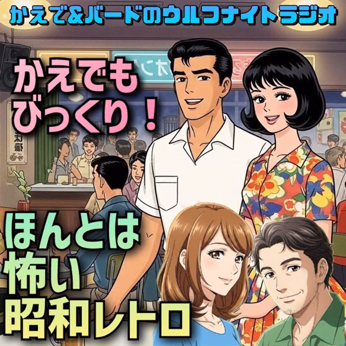 ✨かえでもびっくり❗️ほんとは怖い昭和レトロ✨