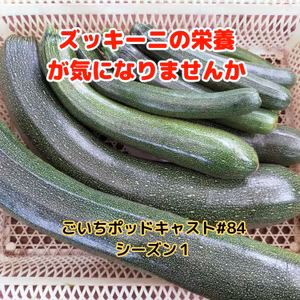ズッキーニの栄養が気になりませんか#84｜ごいち 家庭菜園がおもしろい シーズン１｜I want to grow pepino #podcast