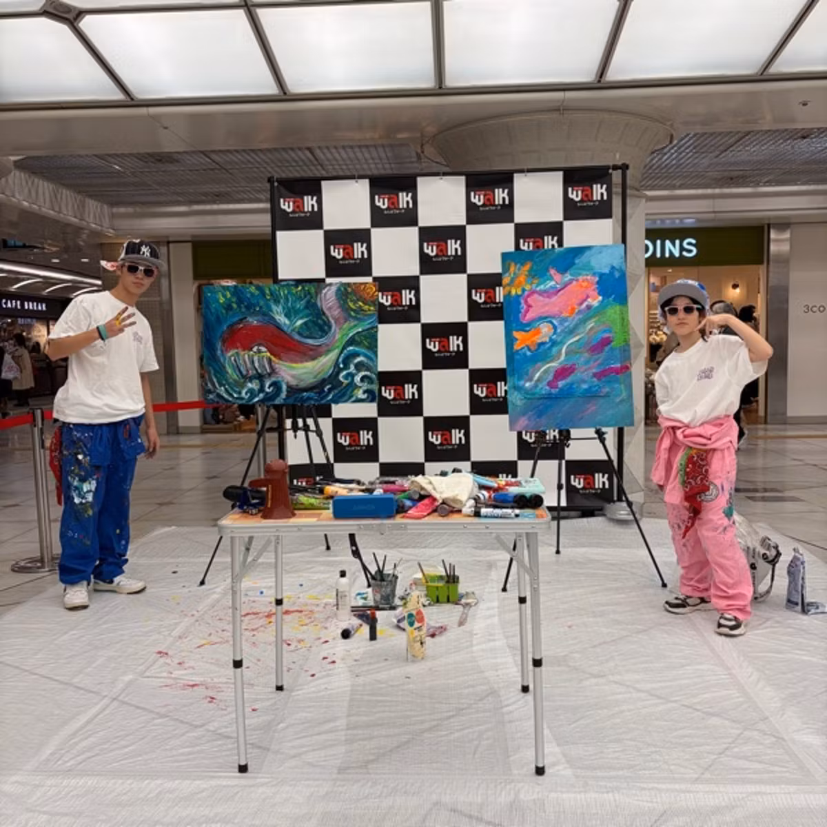 #489 ライブペイント祭り始まりました❣️
