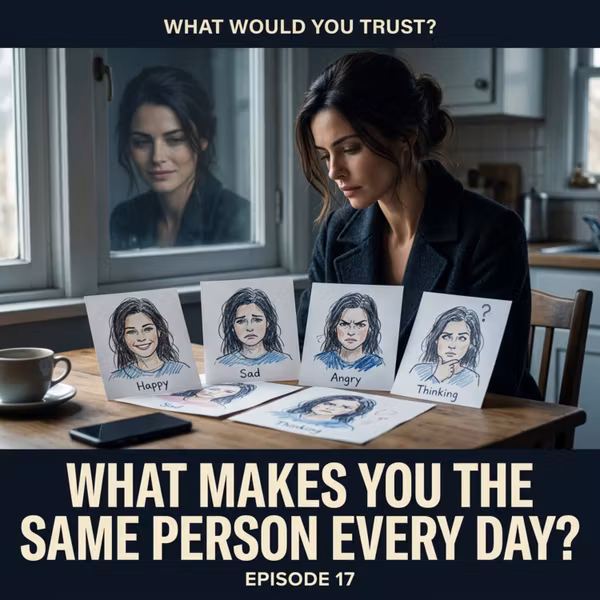 WHAT MAKES YOU THE SAME PERSON EVERY DAY? | WHAT WOULD YOU TRUST? — Episode 17