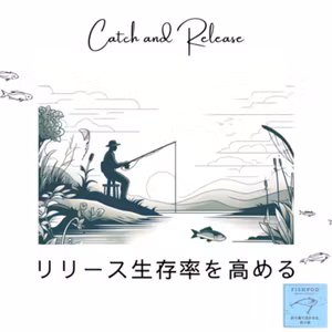 23.キャッチアンドリリース、魚の生存率を上げるためにできること