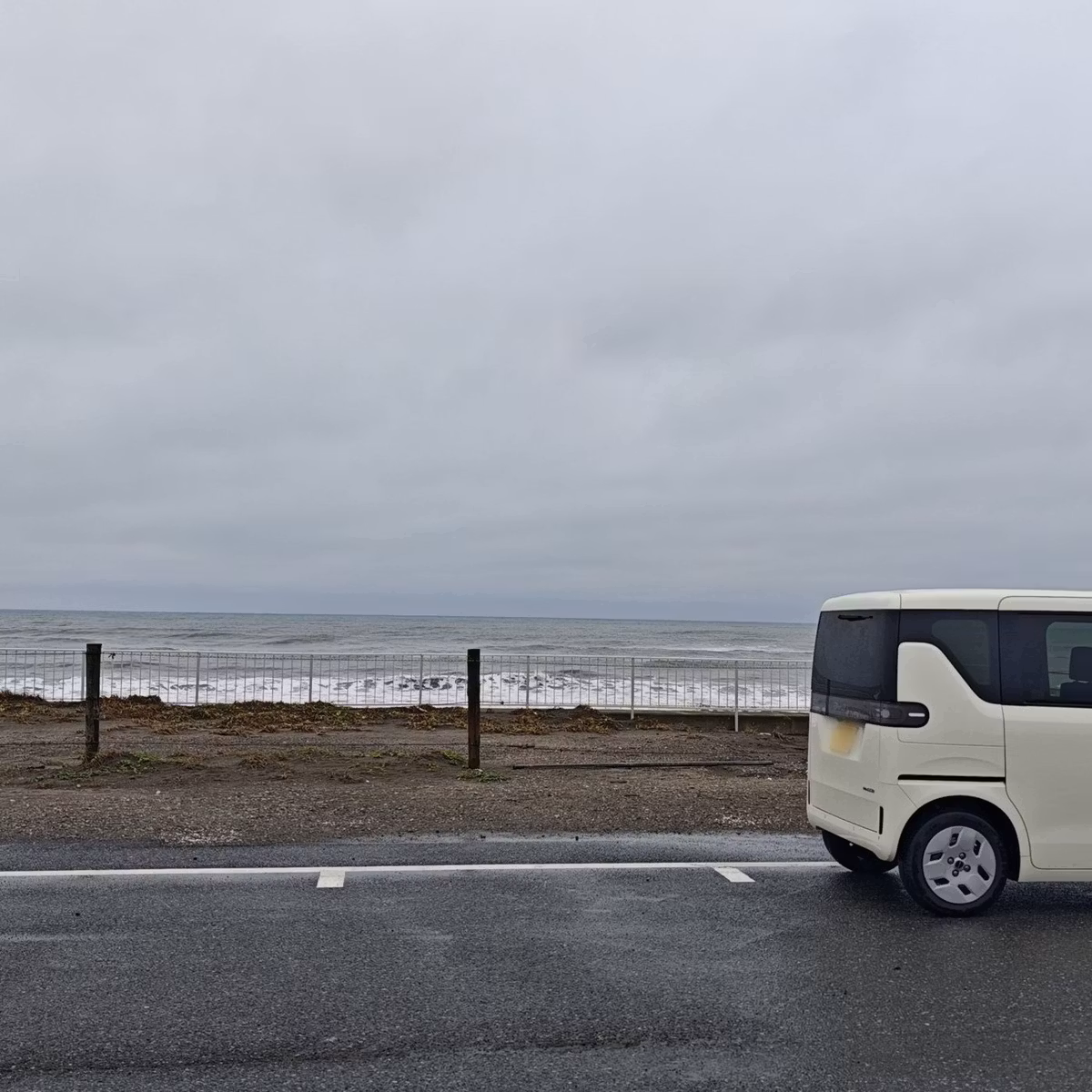 走るスマホで九十九里🌊