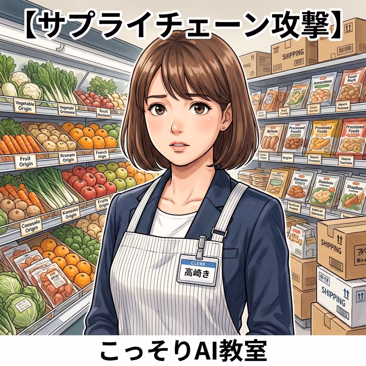 【サプライチェーン攻撃】正面からじゃない。信頼された「仕入れルート」を狙う怖さ