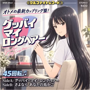 【シングル盤レコード】✨「グッバイ・マイ・ロングヘアー／さよならあなたの鳥かご」