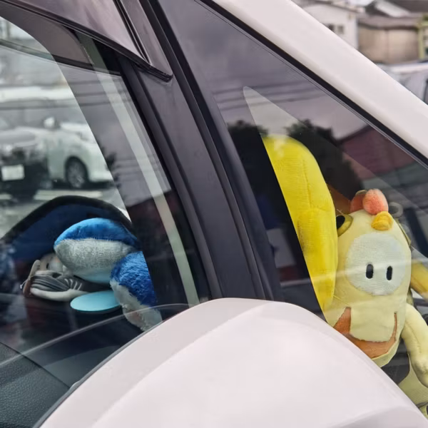 Aピラーにびっしりぬいぐるみはヤバい？🚗 #1400