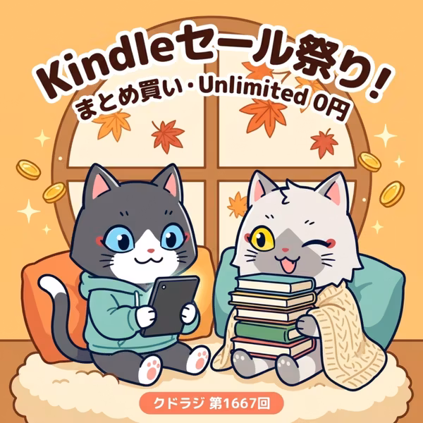 【Kindleとプライム感謝祭】まとめ買いキャンペーン / Kindle Unlimited が3か月0円 / Kindleデバイスがリニューアル