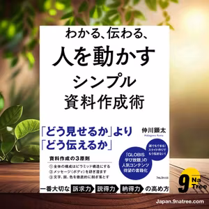                     [レビュー] わかる、伝わる、人を動かすシンプル資料作成術 (仲川 顕太) 要約した.                