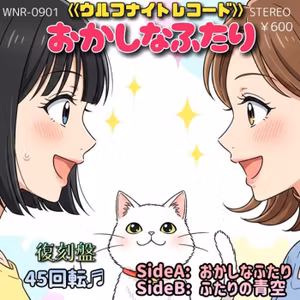 【シングル盤レコード】✨「おかしなふたり」復刻盤 📻旧チャンネル主題歌✨