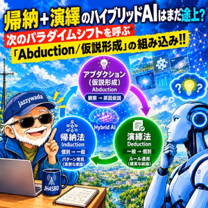 ハイブリッドAIの次にくるもの「（Abduction / 仮説形成）の組み込み‼」
