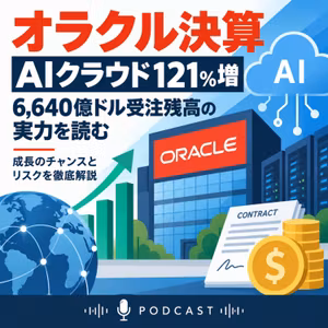 オラクル決算、AIクラウド121%増　6,640億ドル受注残高の実力を読む