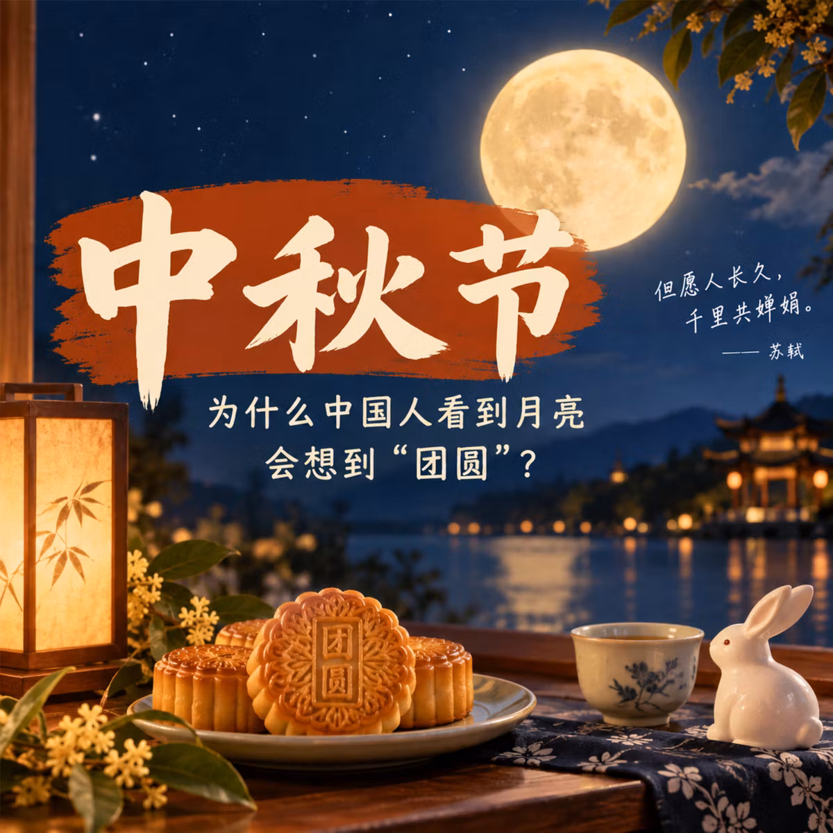 25. 中秋节：月亮、月饼和中国人的团圆｜Mid-Autumn Festival: The Moon, Mooncakes, and the Meaning of Family Reunion
