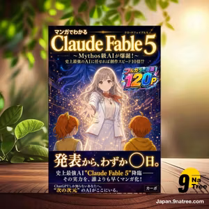                     [レビュー] マンガでわかる Claude Fable 5（クロードフェイブル５） (カーボ) 要約した.                