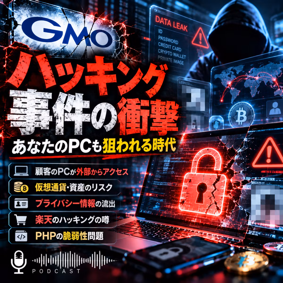 ☠️AIハッキング暗黒時代突入？Mr. Robotの世界が現実に…GMO/楽天不正ログイン/個人情報流出