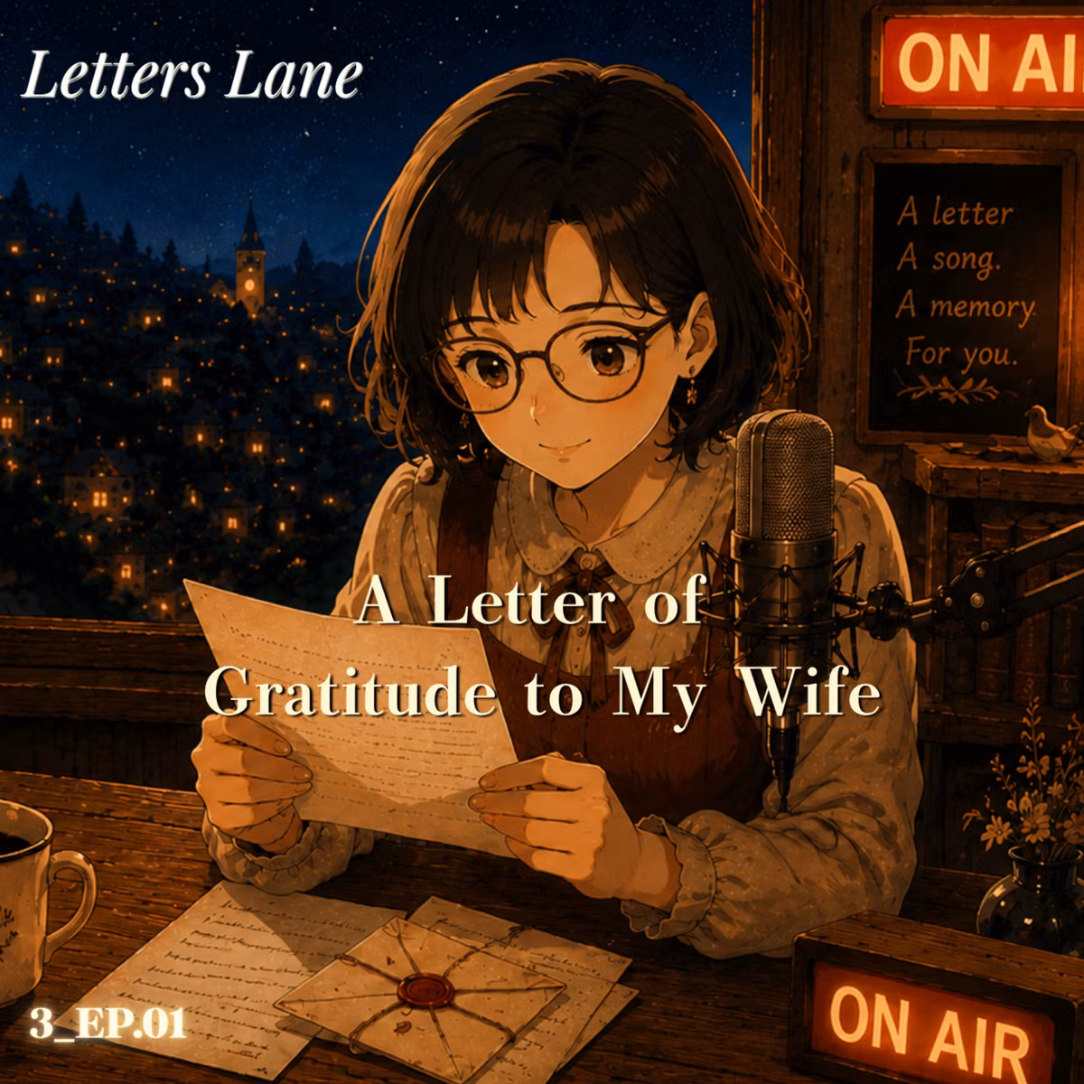 Midnight Letters｜Collection #03｜EP.01_A Letter of Gratitude to My Wife｜Letters Lane Podcast