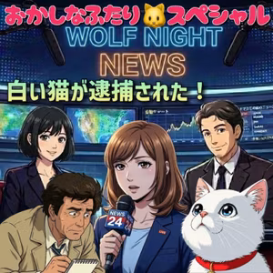 ✨ 🐺おかしなふたりスペシャル 🐱白い猫が逮捕された❗️ ✨