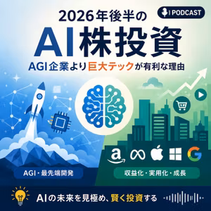 2026年後半のAI株投資　AGI企業より巨大テックが有利な理由