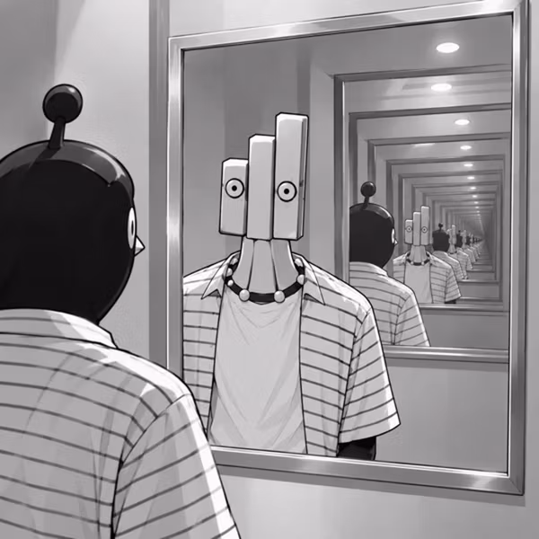 ラ. 鏡として