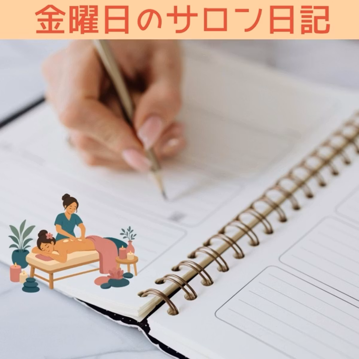 #82金曜日のサロン日記|夜中のポテチ🍟やめられますか？