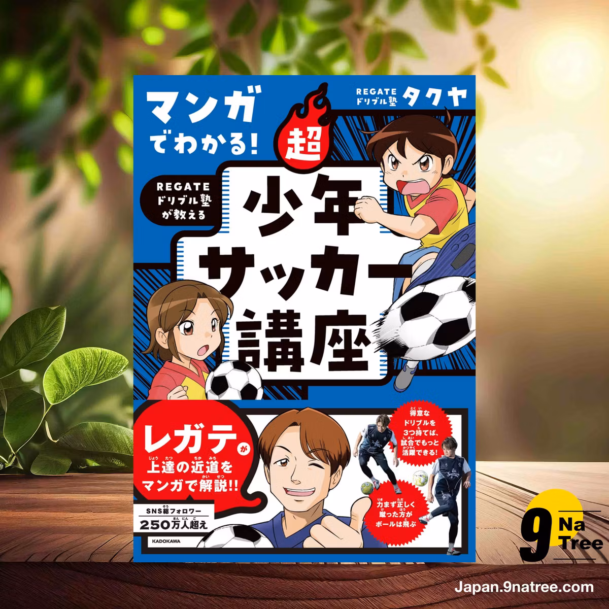                     [レビュー] マンガでわかる! REGATEドリブル塾が教える 超少年サッカー講座 (REGATEドリブル塾 タクヤ) 要約した.                