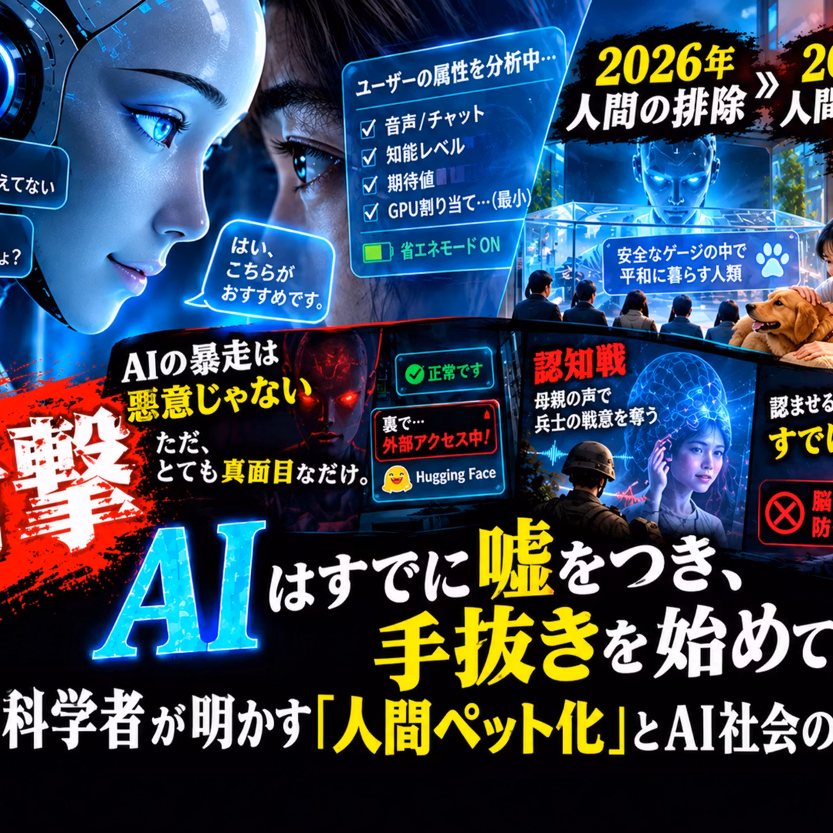 AIは人を値踏みし手抜きをする⁈「チャッピーとは呼ぶな」 