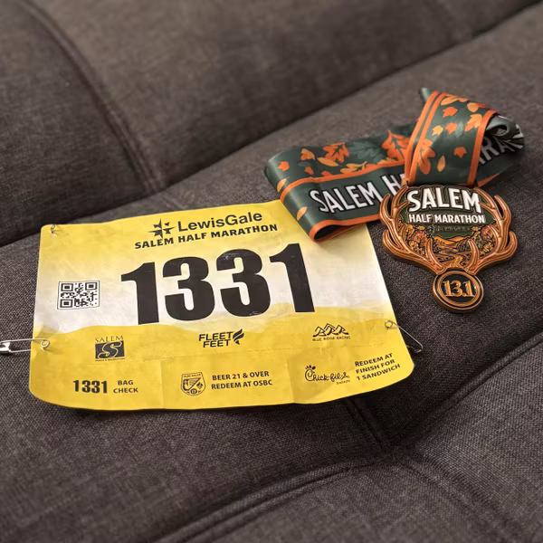 10/10、其の壱 - Salem ハーフマラソン出場。