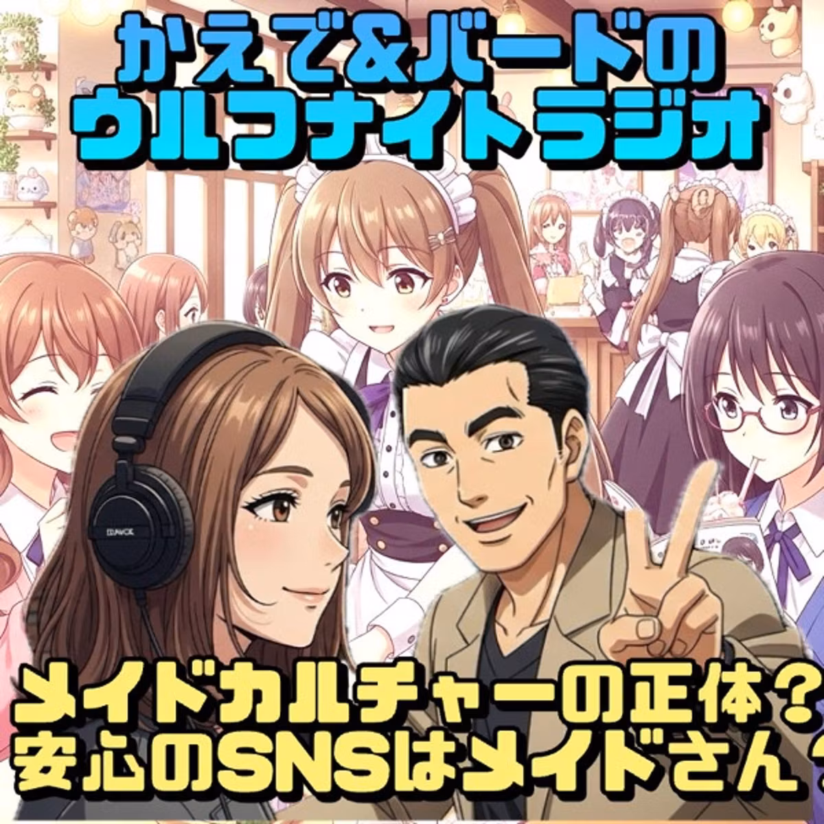 ✨ドイツ人が暴いたメイドカルチャーの正体？★かえで＆バードのウルフナイトラジオ