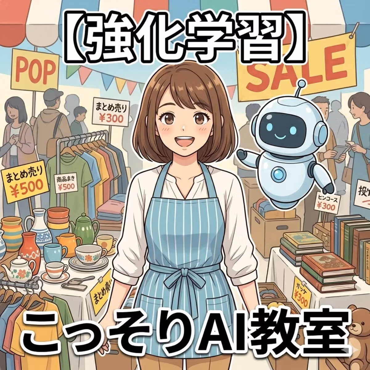 【強化学習】値下げ、まとめ売り、投げ売り。その試行錯誤が学習だった