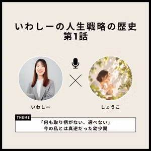 #145人生戦略①｜「何も取り柄がない、選べない」今の私とは真逆だった幼少期
