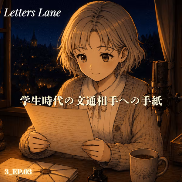 深夜に届く手紙｜Collection #03｜EP.03_学生時代の文通相手への手紙｜Letters Lane