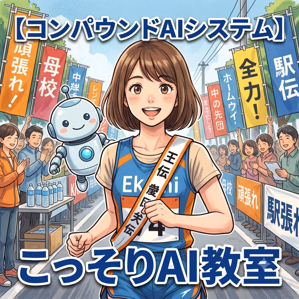 【コンパウンドAIシステム】AIも"タスキ"を繋いで仕事をしていた