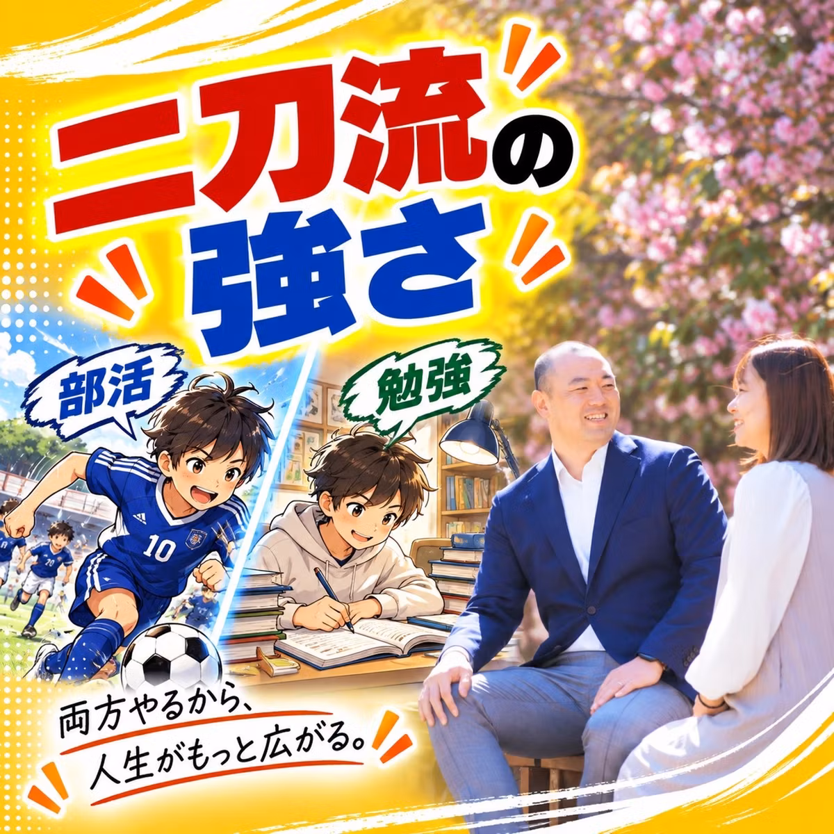 #63二刀流の強さ