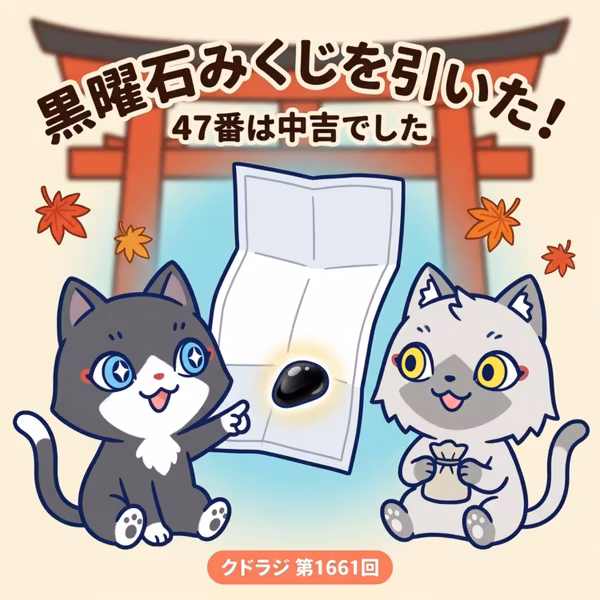 【おみくじ】諏訪大社で引いた『黒曜石みくじ』の結果を読み解いてみた！