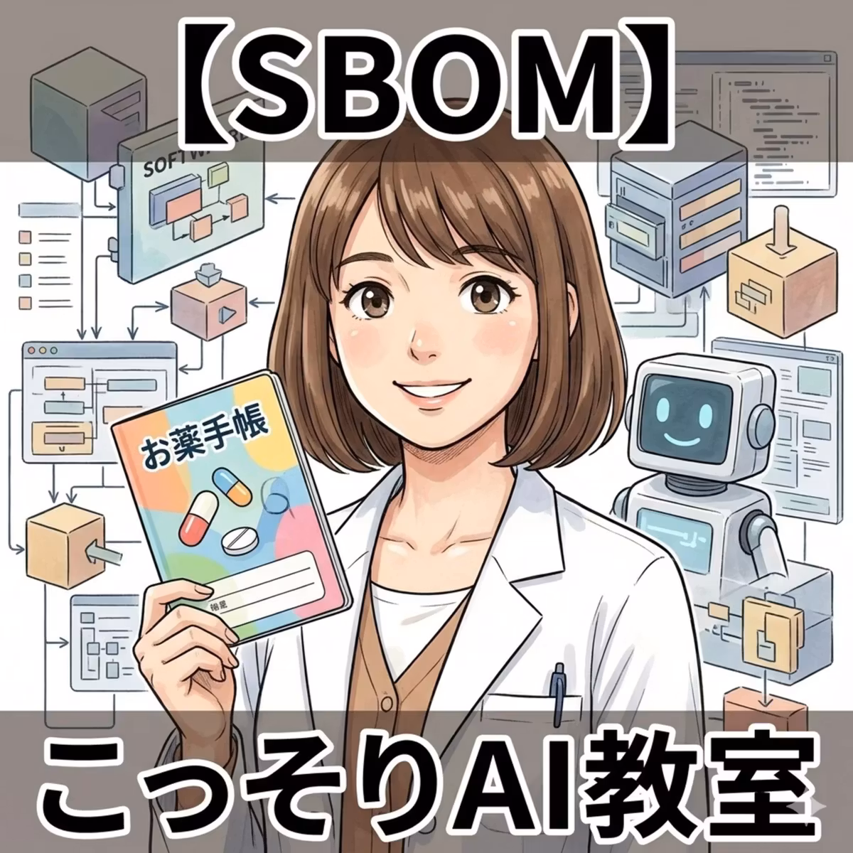 【SBOM】ソフトウェアにもお薬手帳で危機対策