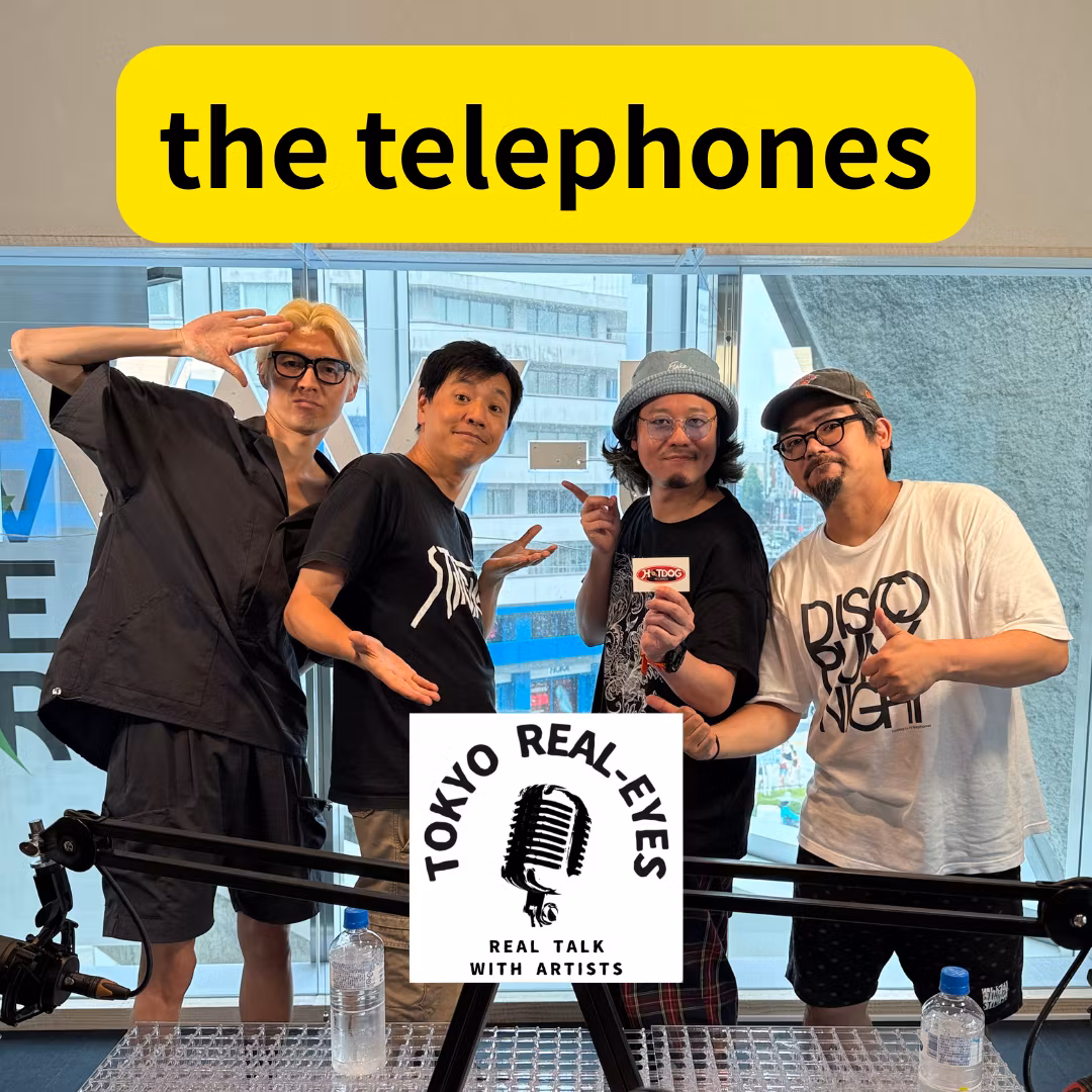①the telephones登場！新作から20周年をワイワイ語る！むらかみなぎさと深く語らう！