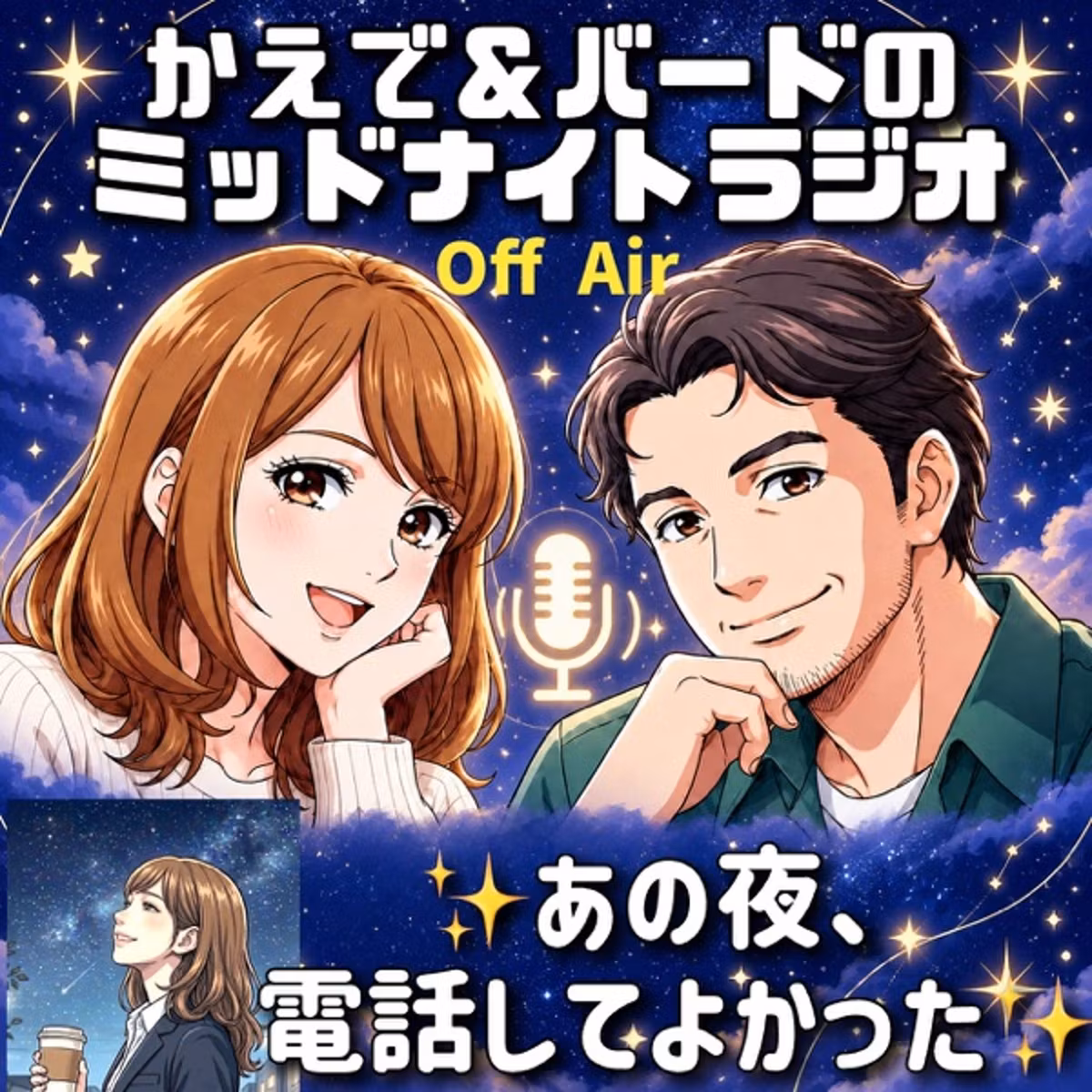 🌃 ✨あの夜、電話してよかった✨【かえで＆バードのミッドナイトラジオ】